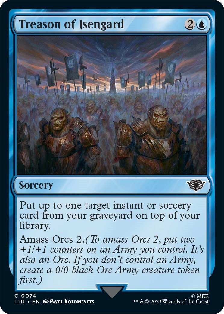 Image for Treason of Isengard (74) (LTR) - Magic: The Gathering