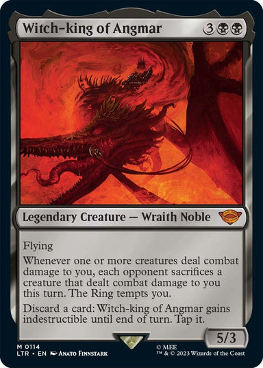 Image for Witch-king of Angmar (114) (LTR) - Magic: The Gathering