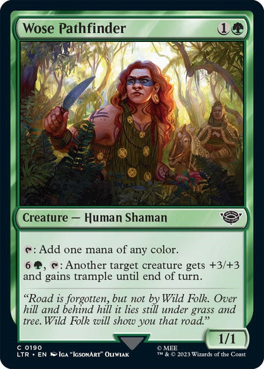 Image for Wose Pathfinder (190) (LTR) - Magic: The Gathering