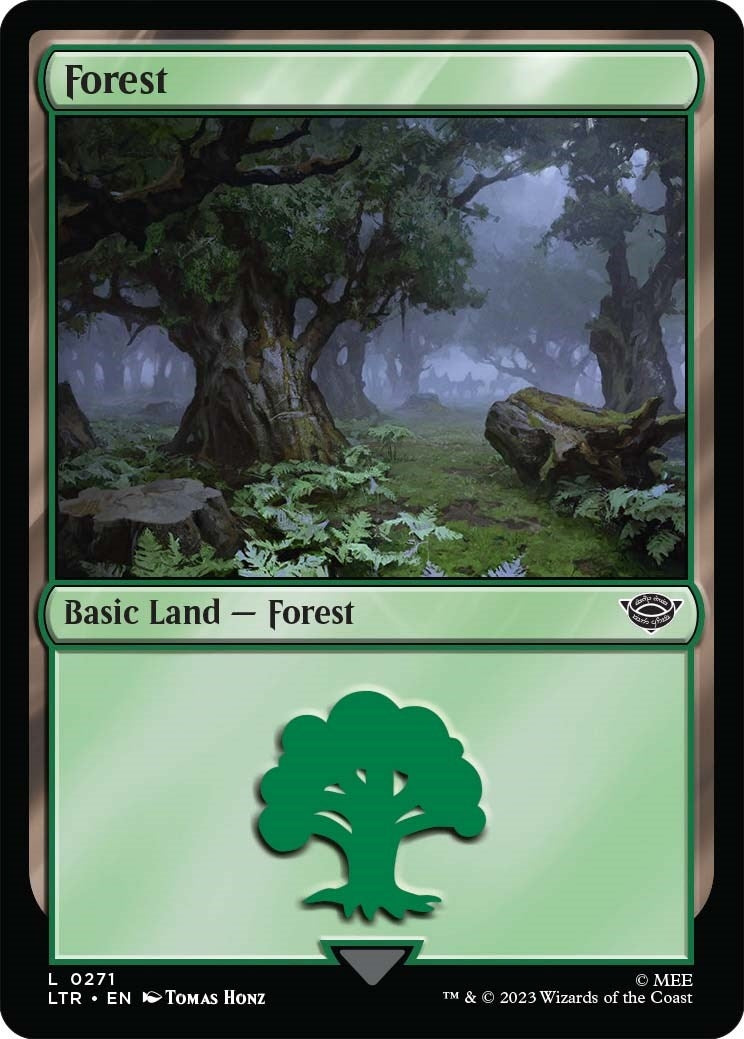 Image for Forest (0271) (271) (LTR) - Magic: The Gathering