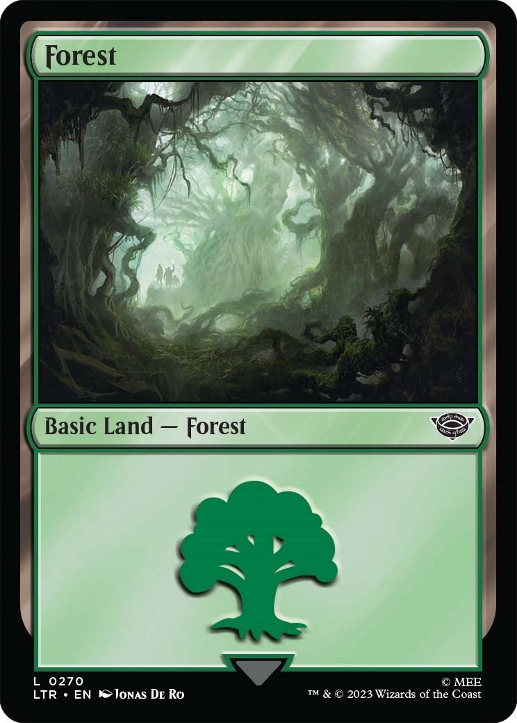 Image for Forest (0270) (270) (LTR) - Magic: The Gathering