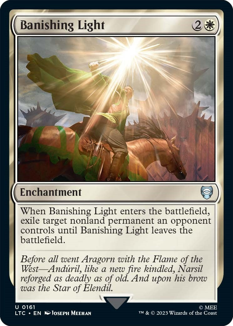Image for Banishing Light (161) (LTC) - Magic: The Gathering