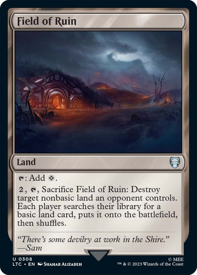 Image for Field of Ruin (308) (LTC) - Magic: The Gathering