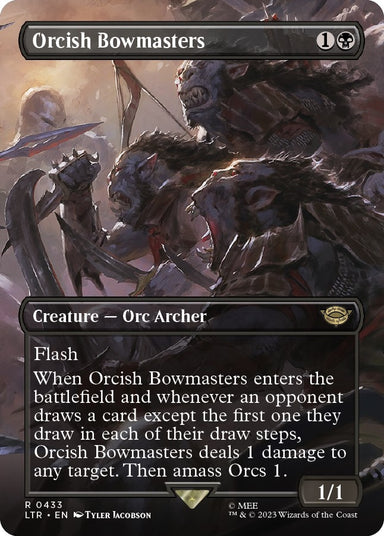 Image for Orcish Bowmasters (Borderless) (433) (LTR) - Magic: The Gathering