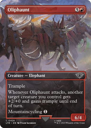 Image for Oliphaunt (Borderless) (426) (LTR) - Magic: The Gathering