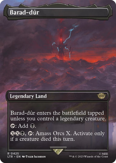 Image for Barad-dur (0425) (Borderless) (425) (LTR) - Magic: The Gathering