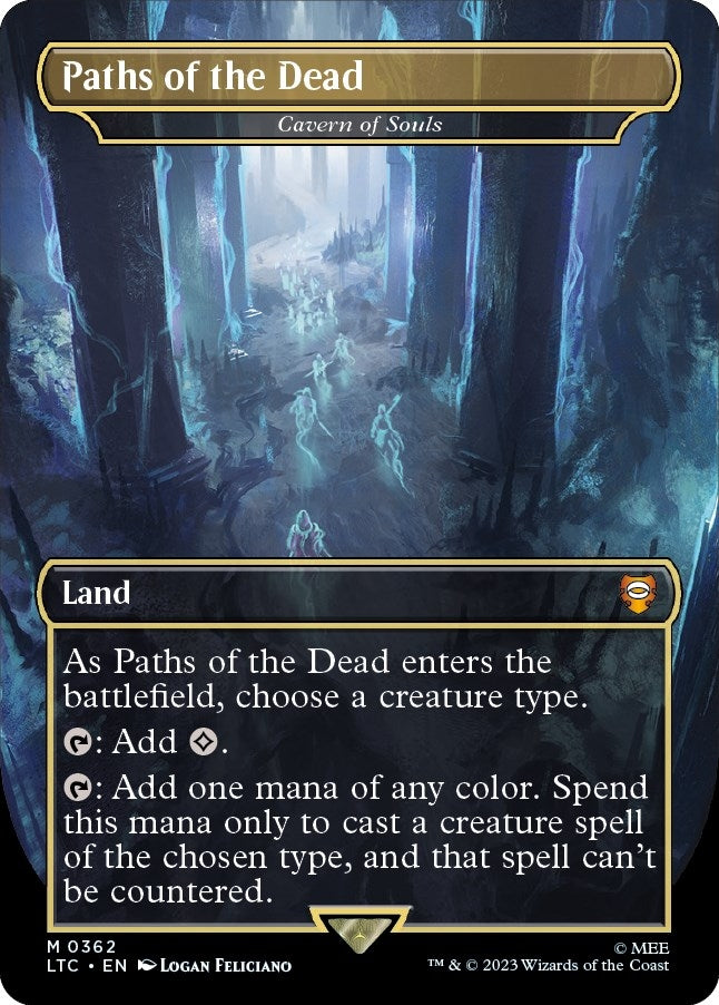 Image for Paths of the Dead - Cavern of Souls (362) (LTC) - Magic: The Gathering