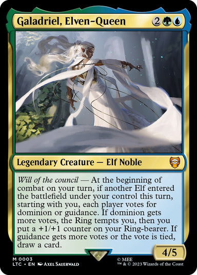 Image for Galadriel, Elven-Queen (3) (LTC) - Magic: The Gathering