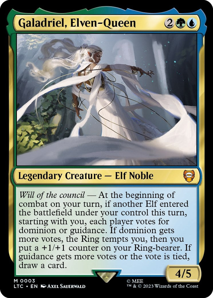 Image for Galadriel, Elven-Queen (3) (LTC) - Magic: The Gathering