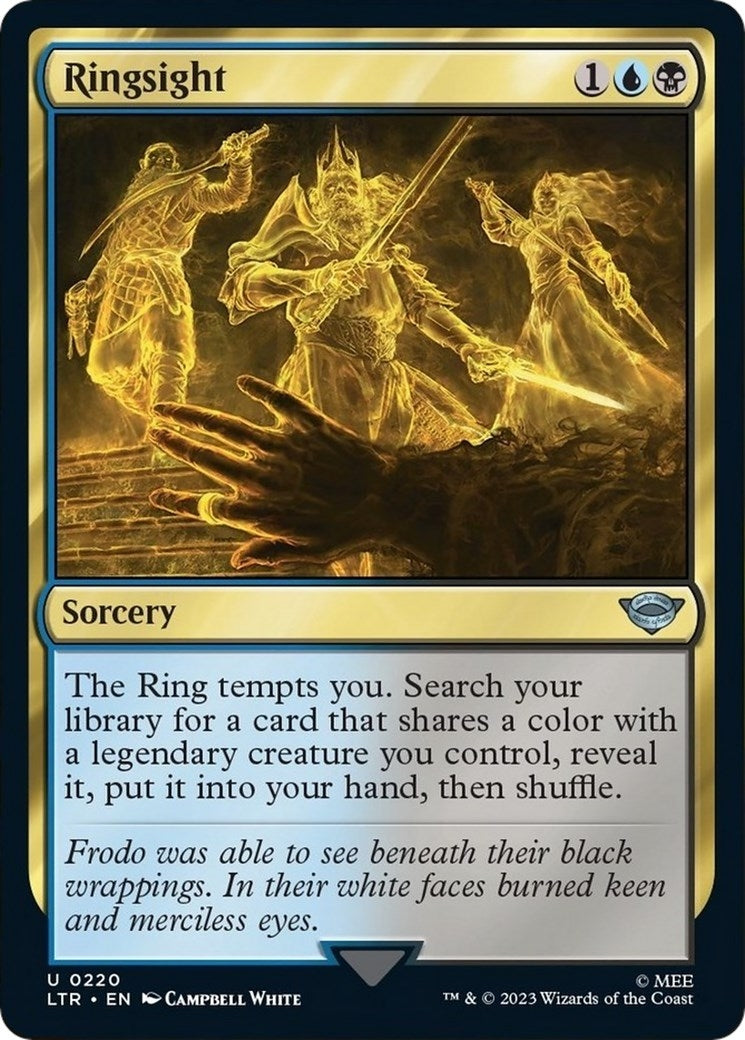 Image for Ringsight (220) (LTR) - Magic: The Gathering