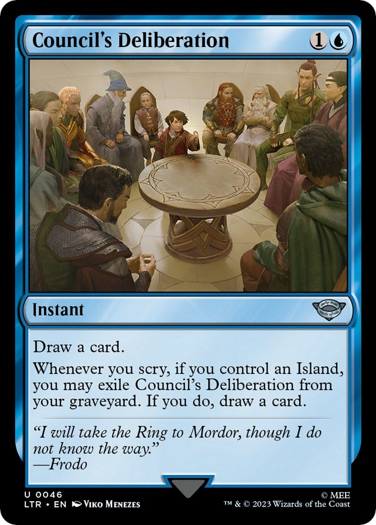 Image for Council's Deliberation (46) (LTR) - Magic: The Gathering