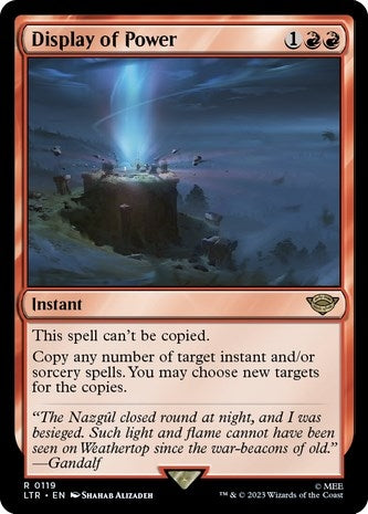 Image for Display of Power (119) (LTR) - Magic: The Gathering
