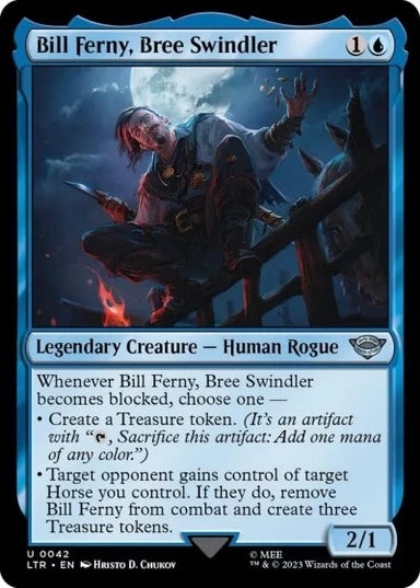 Image for Bill Ferny, Bree Swindler (42) (LTR) - Magic: The Gathering