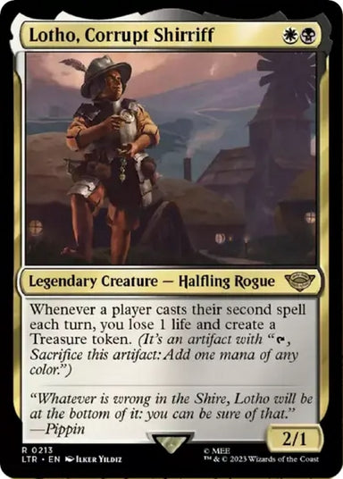 Image for Lotho, Corrupt Shirriff (213) (LTR) - Magic: The Gathering