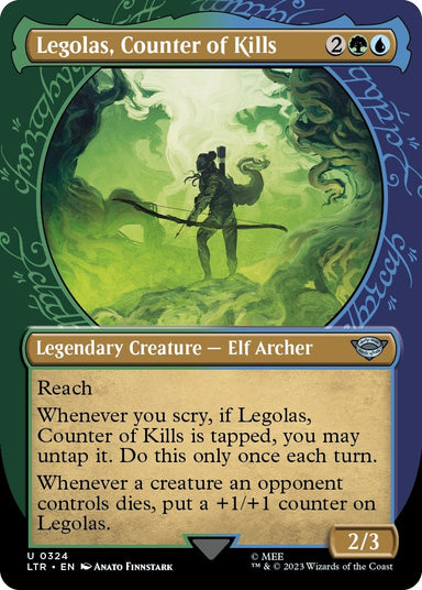 Image for Legolas, Counter of Kills (Showcase) (324) (LTR) - Magic: The Gathering