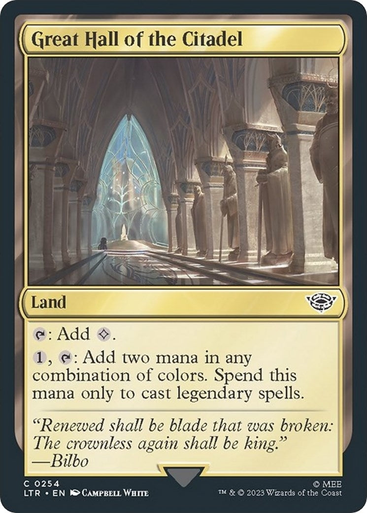 Image for Great Hall of the Citadel (254) (LTR) - Magic: The Gathering