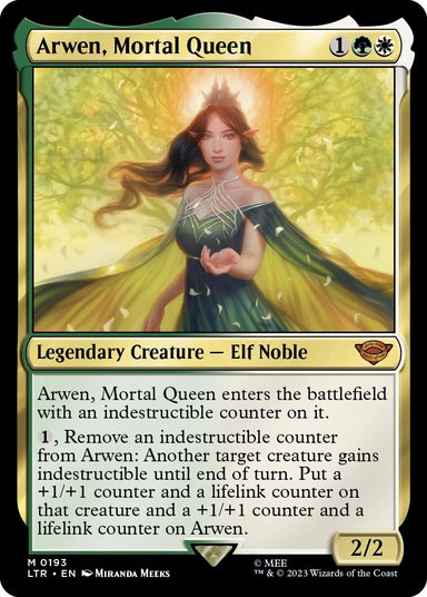 Image for Arwen, Mortal Queen (193) (LTR) - Magic: The Gathering