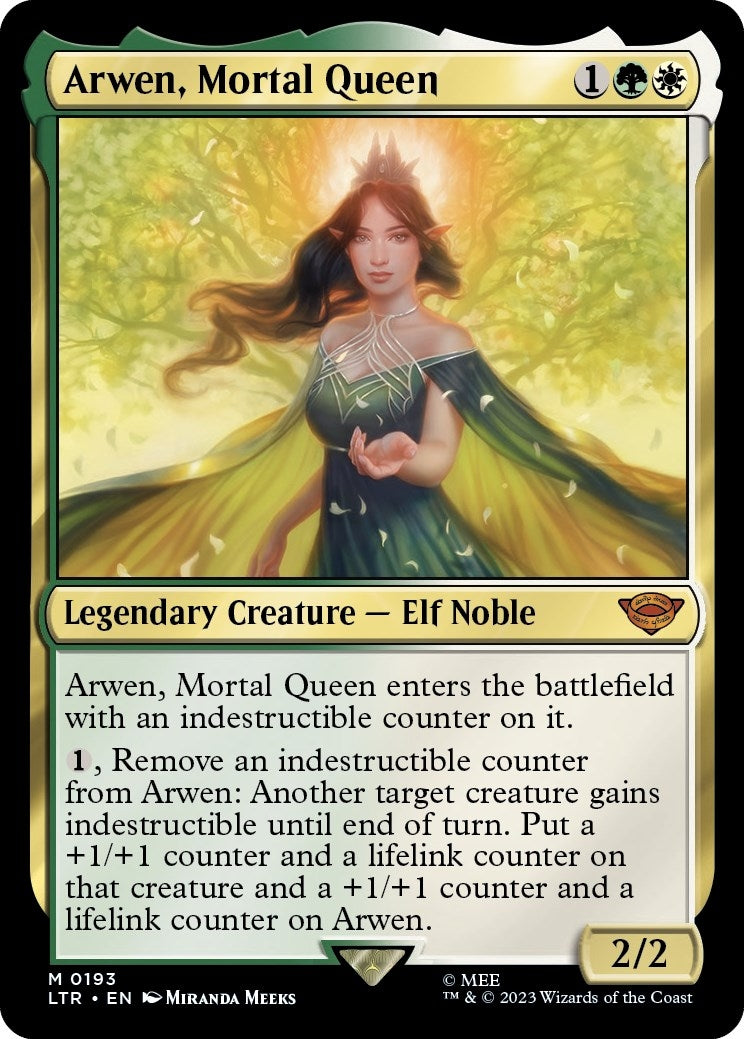 Image for Arwen, Mortal Queen (193) (LTR) - Magic: The Gathering