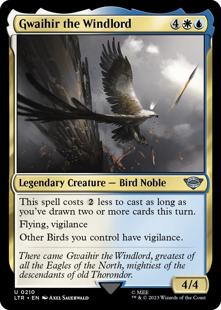 Image for Gwaihir the Windlord (210) (LTR) - Magic: The Gathering