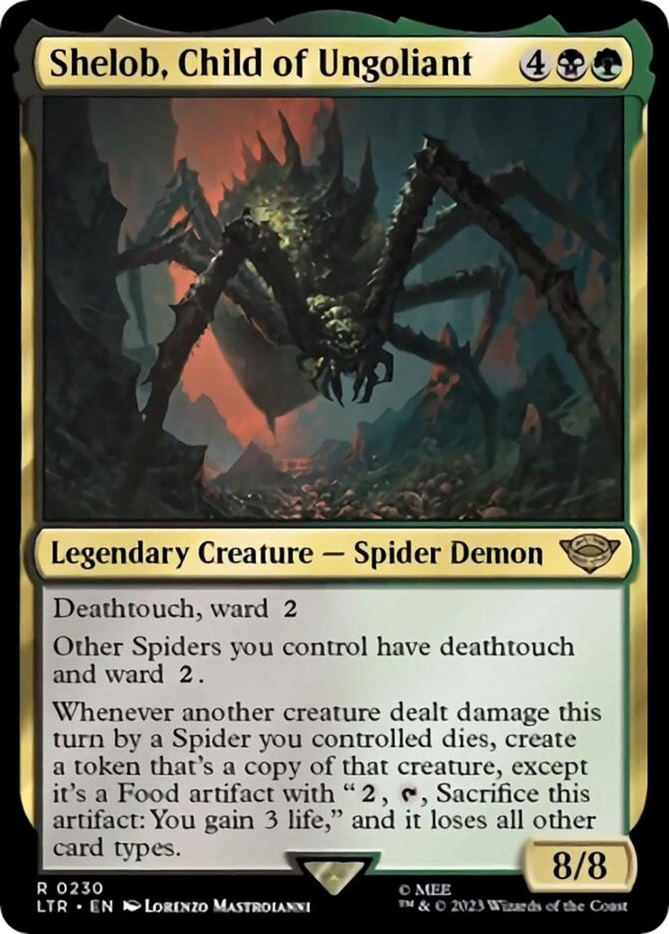 Image for Shelob, Child of Ungoliant (230) (LTR) - Magic: The Gathering