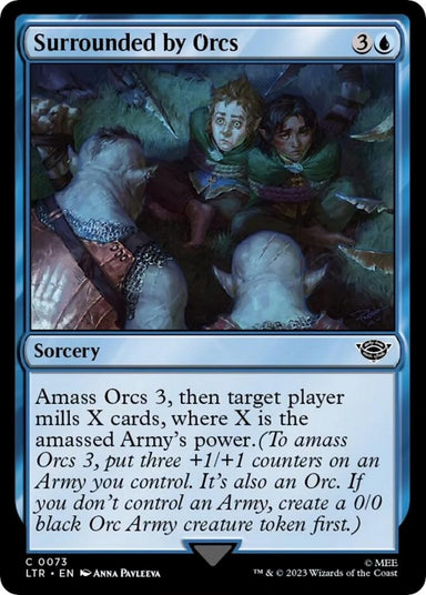Image for Surrounded by Orcs (73) (LTR) - Magic: The Gathering