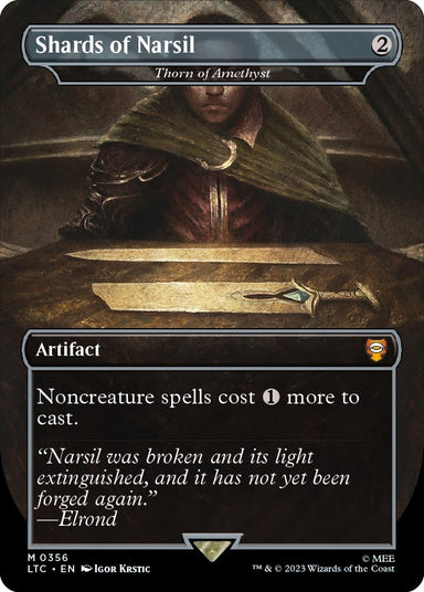 Image for Shards of Narsil - Thorn of Amethyst (356) (LTC) - Magic: The Gathering