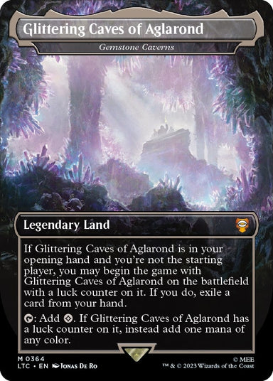Image for Glittering Caves of Aglarond - Gemstone Caverns (364) (LTC) - Magic: The Gathering