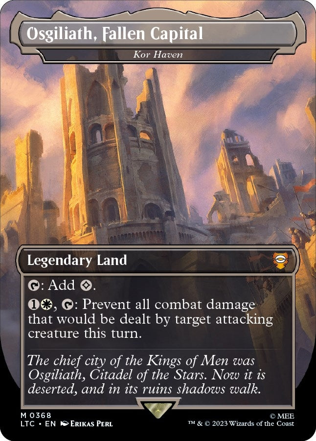 Image for Osgiliath, Fallen Capital - Kor Haven (368) (LTC) - Magic: The Gathering