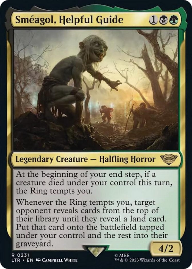 Image for Smeagol, Helpful Guide (231) (LTR) - Magic: The Gathering