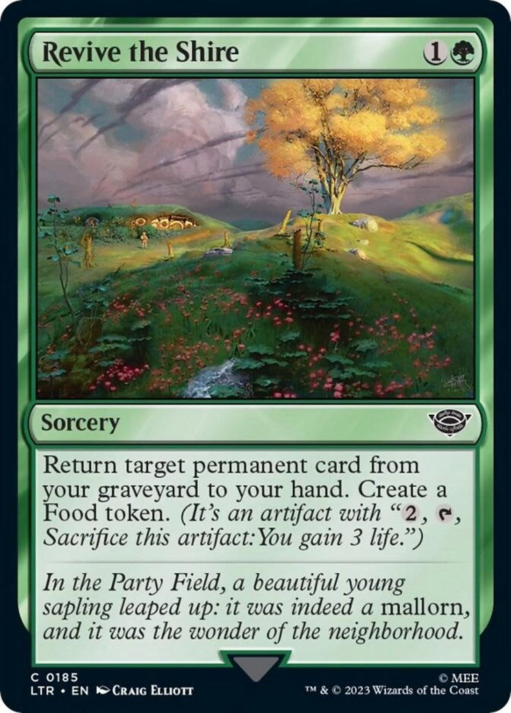 Image for Revive the Shire (185) (LTR) - Magic: The Gathering