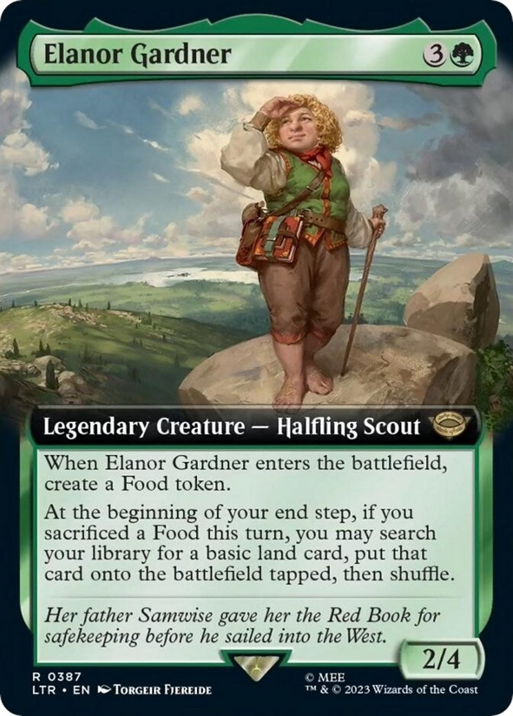 Image for Elanor Gardner (Extended Art) (387) (LTR) - Magic: The Gathering