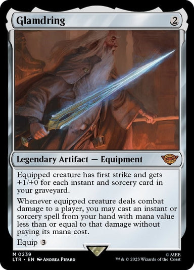 Image for Glamdring (239) (LTR) - Magic: The Gathering