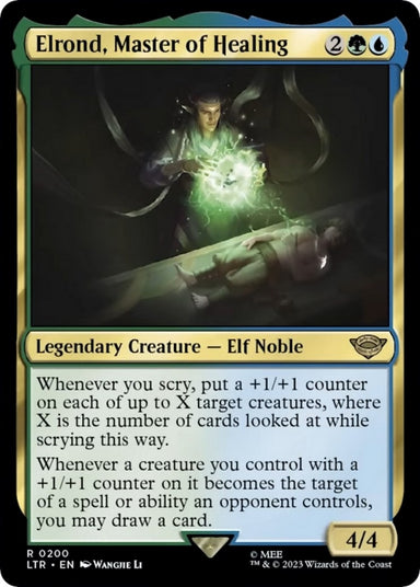 Image for Elrond, Master of Healing (200) (LTR) - Magic: The Gathering