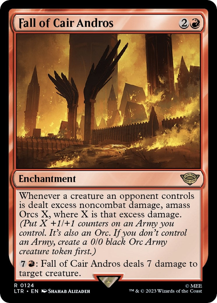 Image for Fall of Cair Andros (124) (LTR) - Magic: The Gathering