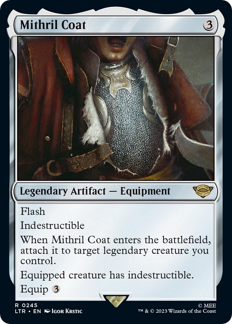 Image for Mithril Coat (245) (LTR) - Magic: The Gathering