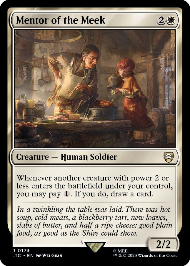 Image for Mentor of the Meek (173) (LTC) - Magic: The Gathering