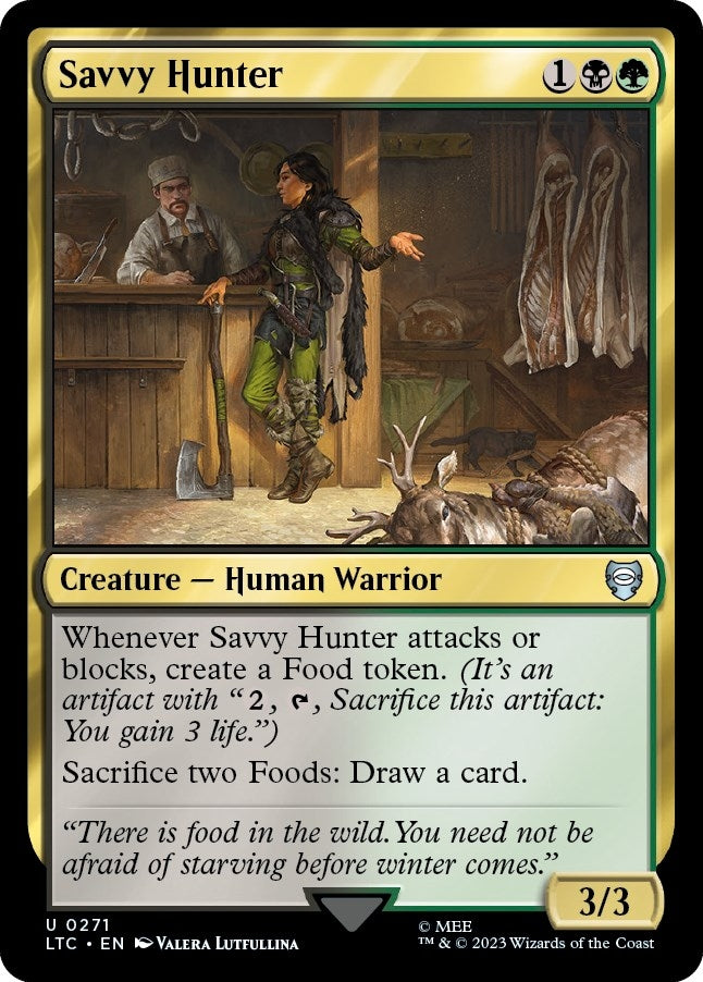 Image for Savvy Hunter (271) (LTC) - Magic: The Gathering