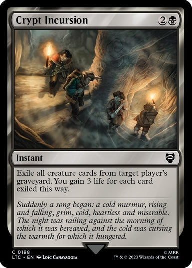 Image for Crypt Incursion (198) (LTC) - Magic: The Gathering