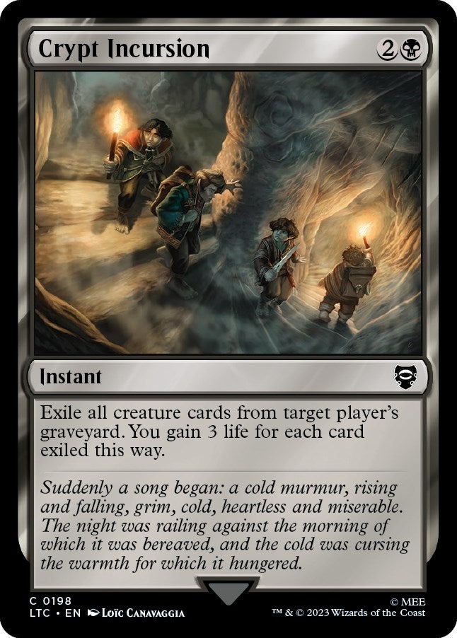 Image for Crypt Incursion (198) (LTC) - Magic: The Gathering
