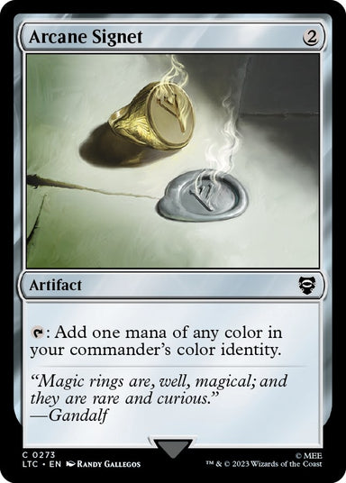 Image for Arcane Signet (273) (LTC) - Magic: The Gathering