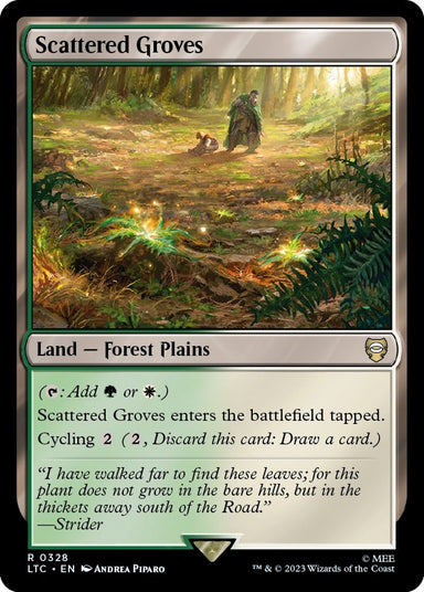 Image for Scattered Groves (328) (LTC) - Magic: The Gathering