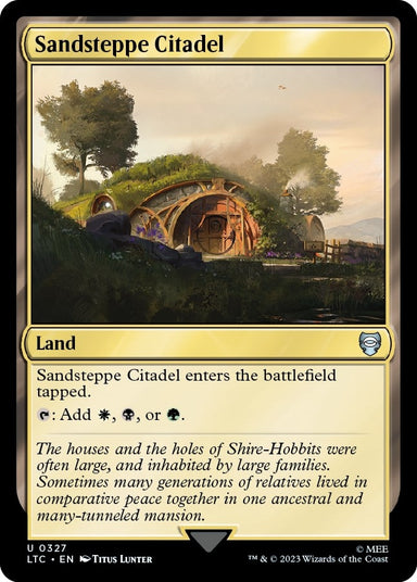 Image for Sandsteppe Citadel (327) (LTC) - Magic: The Gathering
