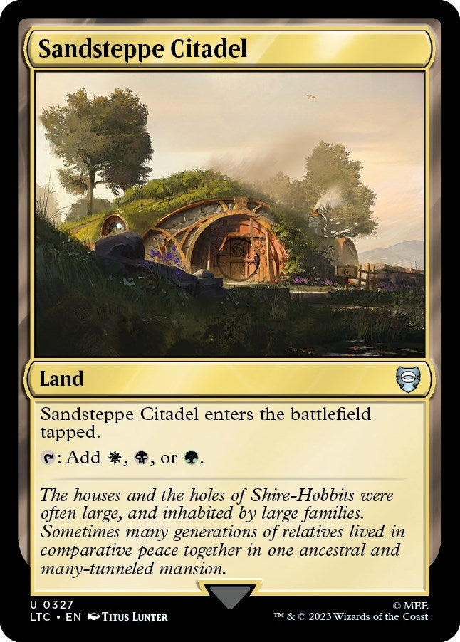 Image for Sandsteppe Citadel (327) (LTC) - Magic: The Gathering