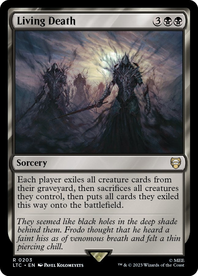 Image for Living Death (203) (LTC) - Magic: The Gathering