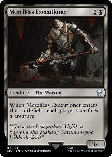 Image for Merciless Executioner (204) (LTC) - Magic: The Gathering