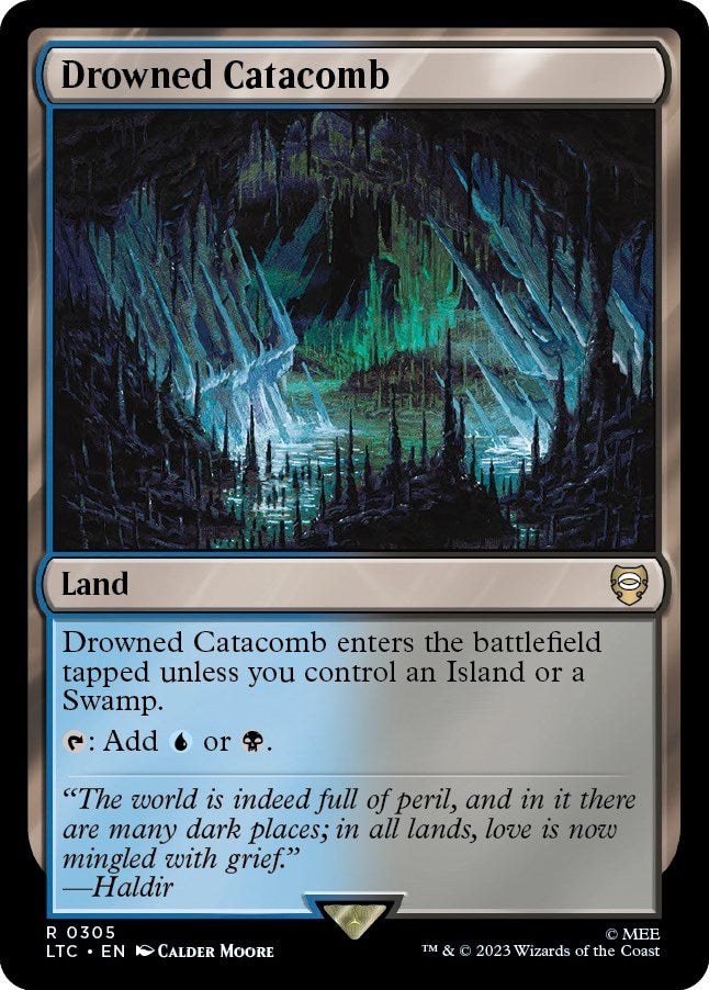 Image for Drowned Catacomb (305) (LTC) - Magic: The Gathering