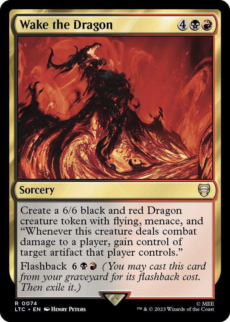 Image for Wake the Dragon (74) (LTC) - Magic: The Gathering