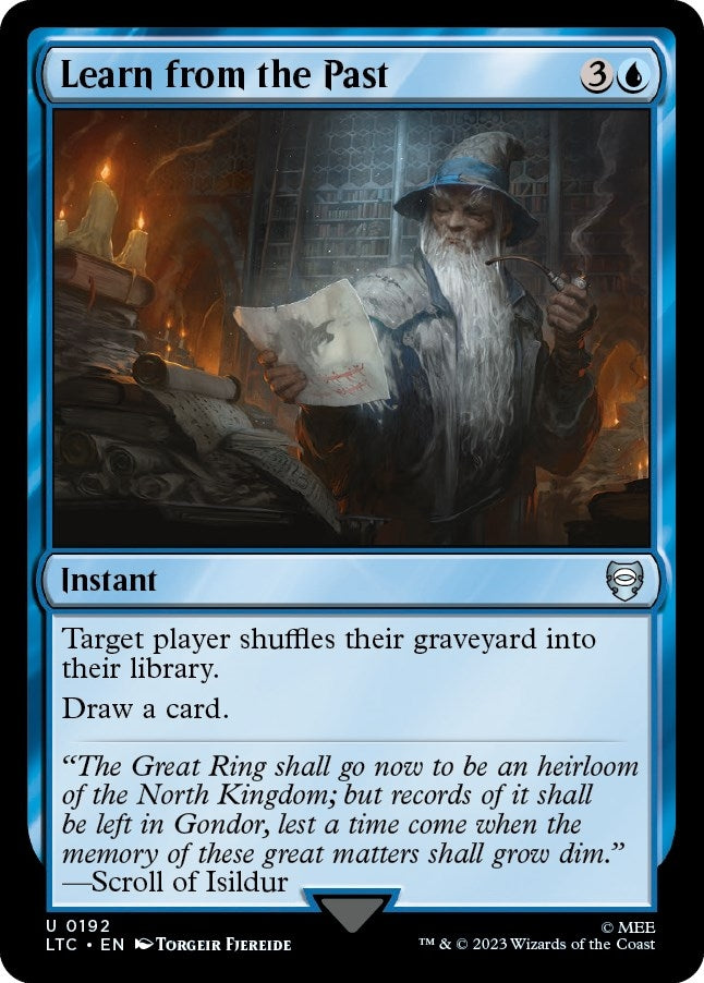 Image for Learn from the Past (192) - Magic: The Gathering