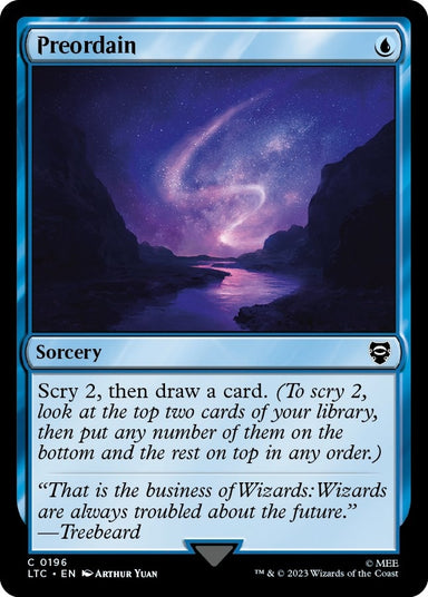Image for Preordain (196) - Magic: The Gathering