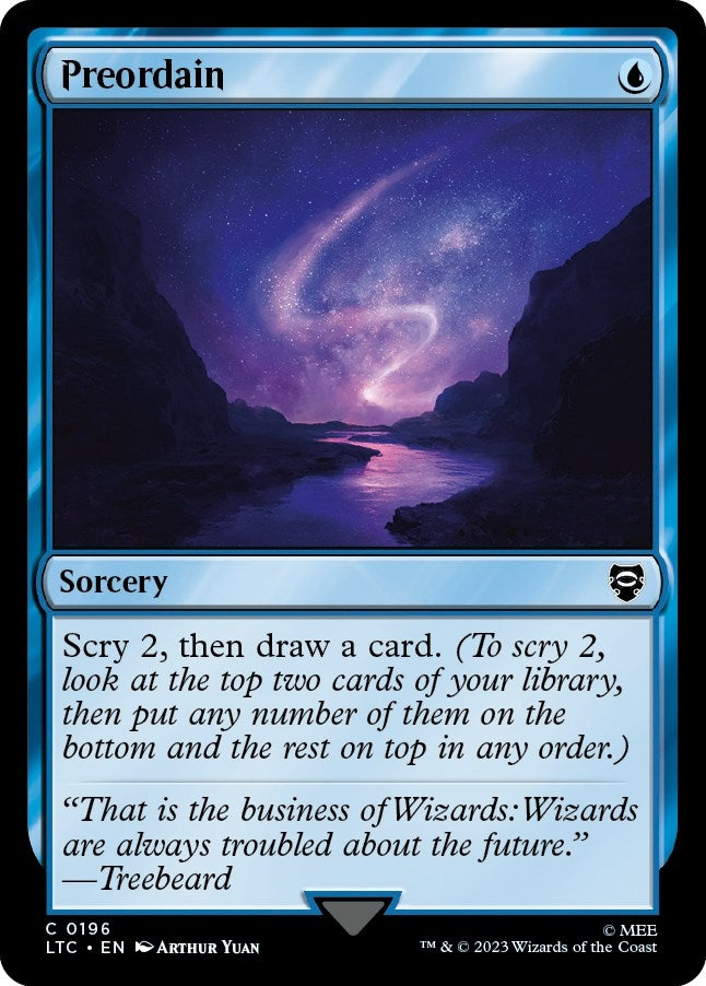 Image for Preordain (196) - Magic: The Gathering
